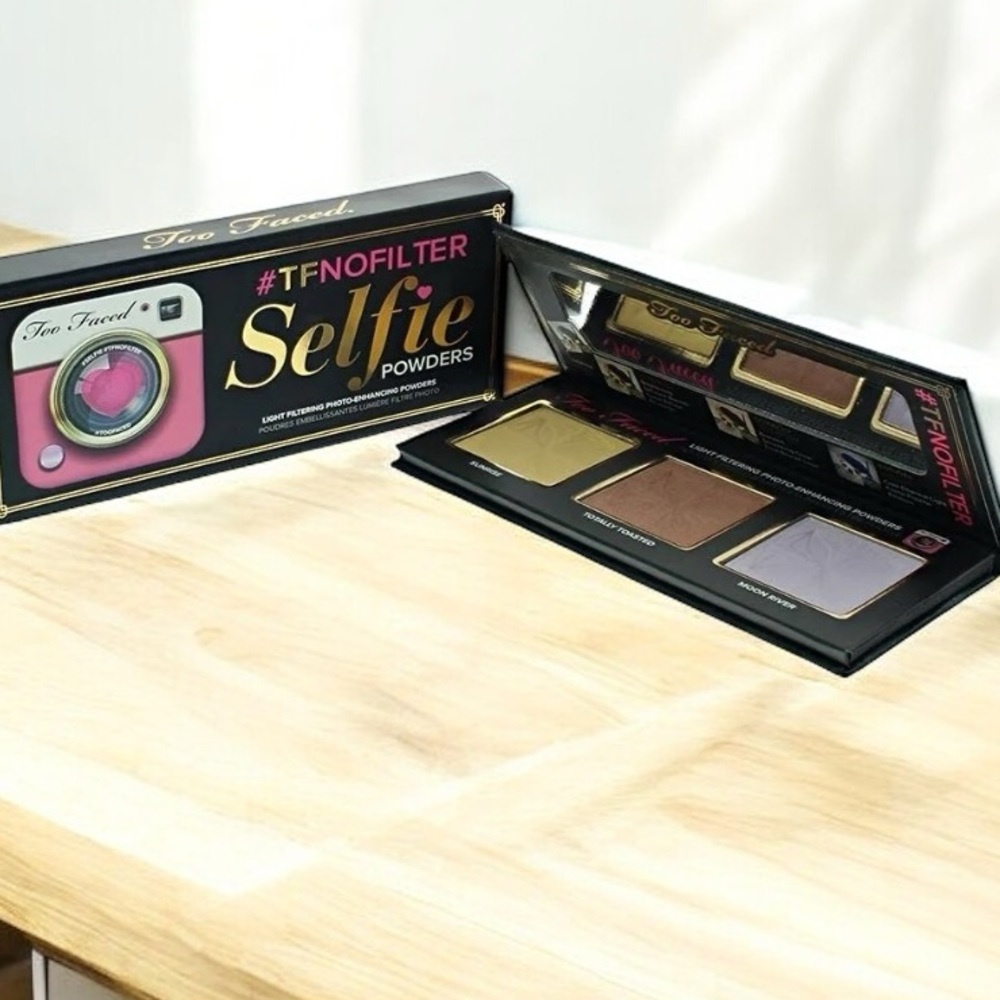 💎 Too Faced #tfnofilter Selfie Light Filtering Photo-enhancing Powders Palette
